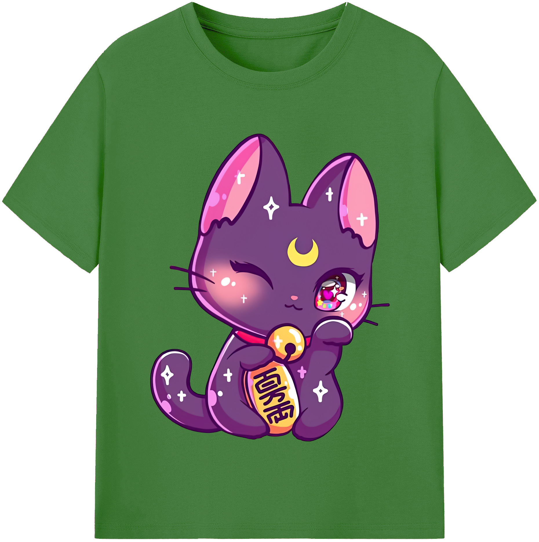 （画像用） 美少女戦士セーラームーン Sailor Moon レディースカジュアルプリントTシャツ（綿100％）